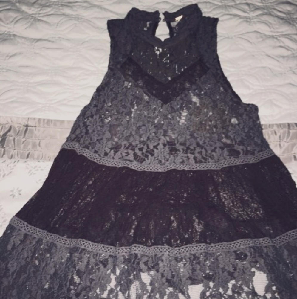 FREE PEOPLE Lace Tunic